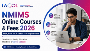 NMIMS Online Courses & Fees 2026 – MBA, BBA, MCA & More