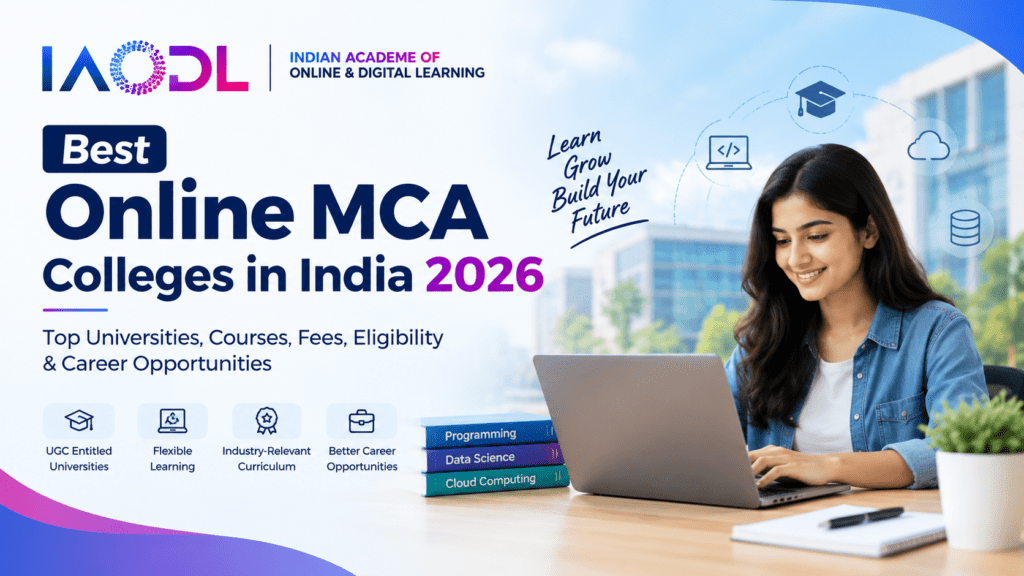 Best Online MCA Colleges in India 2026 2 "best online MCA colleges"