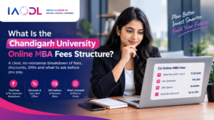 What Is the Chandigarh University Online MBA Fees Structure? | CU Online