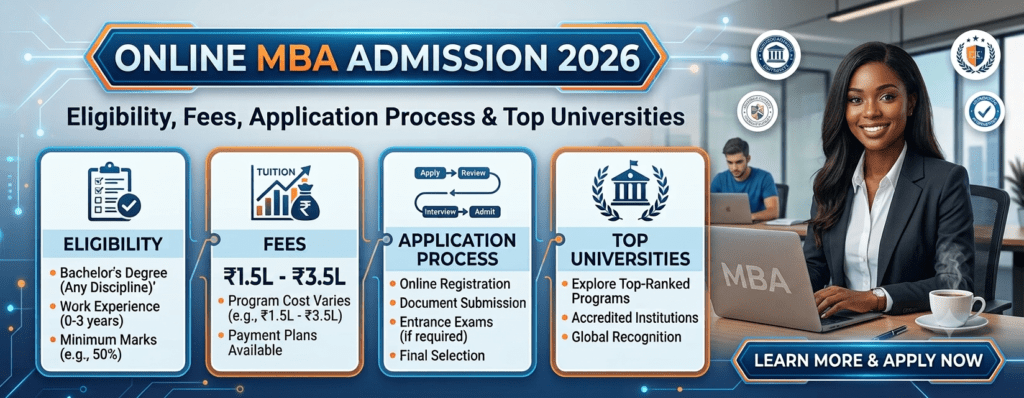 online mba admission 2026